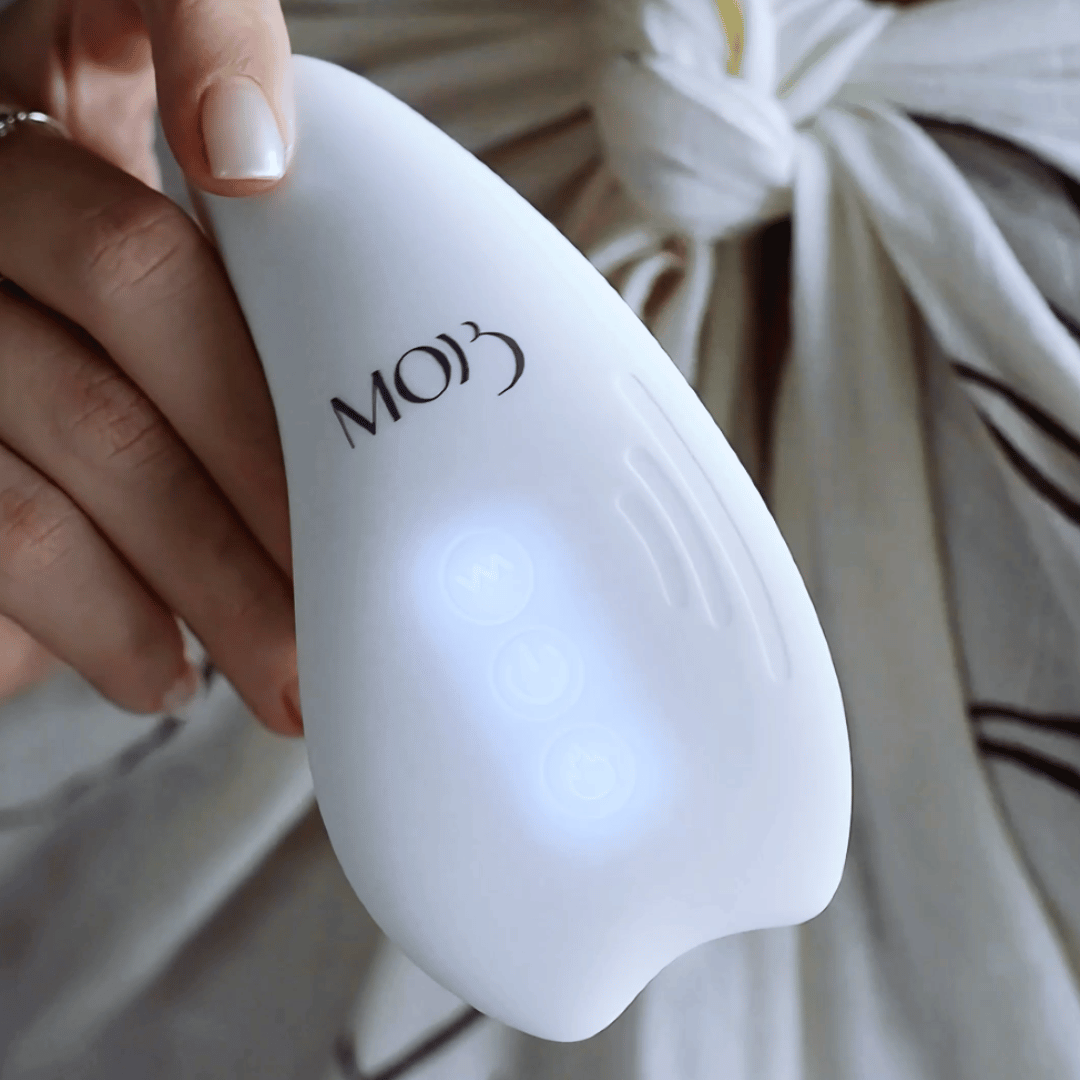 lactation breast massager on